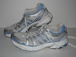 Adidas Allegra II Running Shoes, #660926, Wht/Slvr/Blue, Womens US 