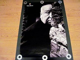 ALFRED HITCHCOCK 24 X 36 THINK DIFFERENT ORIGINAL APPLE COMPUTER 