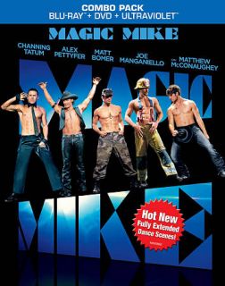 Magic Mike Blu ray DVD, 2012, 2 Disc Set, Includes Digital Copy 