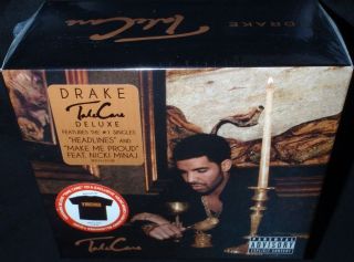 DRAKE TAKE CARE 2011 NEW RAP R&B CD DELUXE EDITION + BONUS T SHIRT 