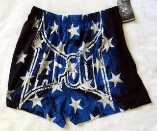 NWT MENS TAPOUT BOXER SHORTS AMERICAN FLAG STARS & STRIPES SMALL