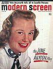 Modern Screen 6/1952 June Allyson JOHN WAYNE Shelley Winters RITA 