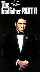 The Godfather II Al Pacino 2 tape set digitally masterd VHS not rental