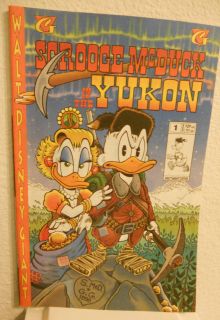 Walt Disney Giant 1 Scrooge McDuck In The Yukon NM Don Rosa Uncle 