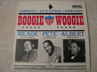   Meade Lux Lewis   Pete Johnson   Albert Ammons   Live Jazz Concerts