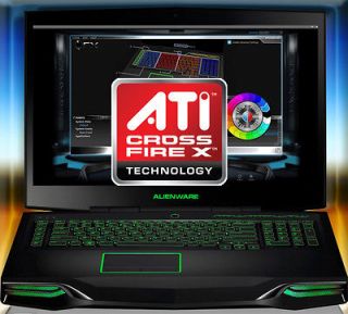 Alienware M18X R2 Gaming Laptop CROSSFIRE ATI 7970m + 756GB SSD 