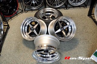 WORK Equip 01 14 or 15 Staggered with 4x114.3   AE86 or Nissan 4x114