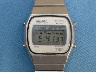 1980s Vintage SEIKO M929 LCD Watch digital