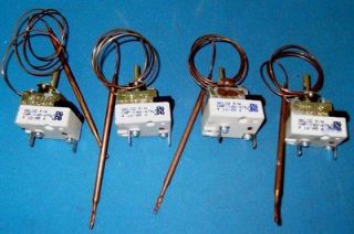 4PC LOT SELCO CAP 140 475 BULB AND CAPILLARY THERMOSTAT