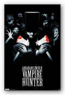 POSTER Abraham Lincoln Vampire Hunter Movie Poster   Double Axe