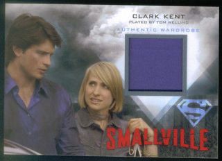   SEASONS 7 10 (Cryptozoic/2012) COSTUME CARD #M7 CLARK KENT BLUE SHIRT