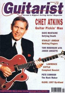 CHET ATKINS / STANLEY JORDAN / PETE CORNISH Guitarist January 1991 