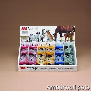 3M & equiwrap vetrap vet rap wrap bandage self adhesive horse dog 