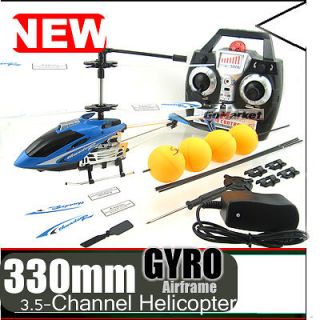 33cm GYRO Radio Control 3 Channel 3ch RC Helicopter 102