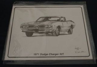 Dale Adkins 1971 Dodge Charger R/T Print