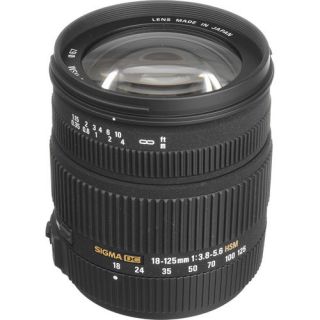 Sigma 18 125mm f/3.8 5.6 DC HSM Zoom Lens (Pentax)