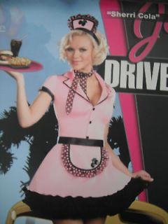 50 s Diner Waitress Drive in Costume