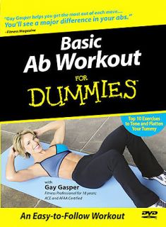 Basic Ab Workout for Dummies DVD, 2002