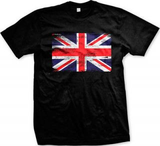 The Union Jack Flag Britain England Mens T shirt Olympic Games Soccer 