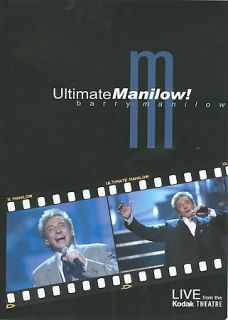 Barry Manilow   Ultimate Manilow DVD, 2004, 2 Disc Set