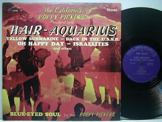 THE CALIFORNIA POPPY PICKERS Hair Aquarius LP 1969 Alshire orig VG+