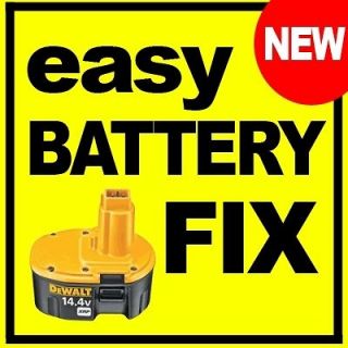 Fix Battery  14.4V DEWALT DE9092 DE9091 14.4 Volt