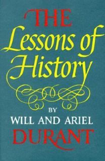   of History by Will Durant and Ariel Durant 1968, Hardcover