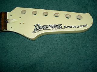 Ibanez Roadstar II 2 RS530 guitar neck red rosewood fretboard 24 fret 