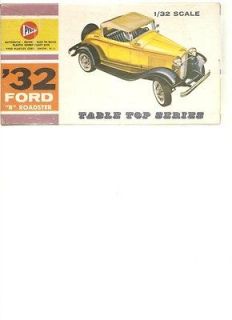 1932 Pyro Ford B Roadster Model Car Kit 1/32 scale ~ Plastic New in 
