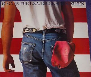 Bruce Springsteen Born In The U.S.A 1984 Record LP Album Vinyl Great 