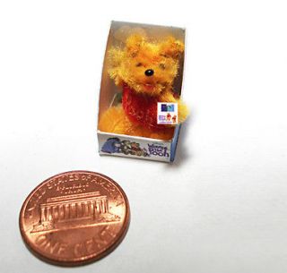 12 Scale Dollhouse Miniature Handmade Winnie The Pooh