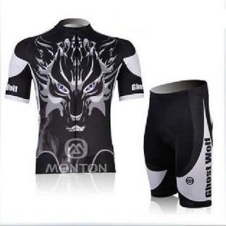 2012 Cycling Bicycle BIKE Comfortable outdoor Jersey + Shorts size M 