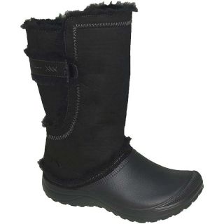 Earth Kalso Womens Winter Boots ASTRID BLK Astrid Black Microfiber