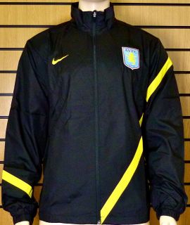 Aston Villa FC adults l/sleeve player issue sideline jacket   Medium