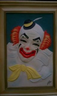 Nice C/E Pearson Clown Painting !