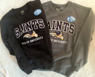 Ashford University Saints Crew Neck Size Small Sweater 40 % OFF & Free 