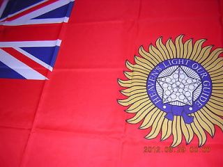 Reproduced Pre 1947 British Empire British India Raj Red flag Ensign 