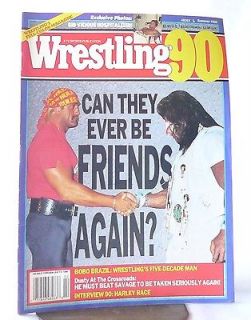 Wrestling 90 Magazine Summer 1990 Ultimate Warrior Hogan WWF M326