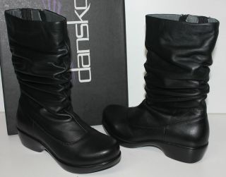 Dansko Aurora Mid Shafted Leather Boots New In Box