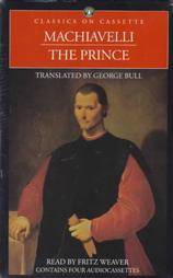 The Prince by Niccolo Machiavelli 1994, Audio Cassette