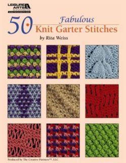 50 Fabulous Knit Garter Stitches 2010, Paperback