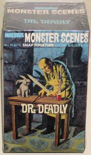 Dr.Deadly Moebius Monster Scenes Model Kits (Brand New)