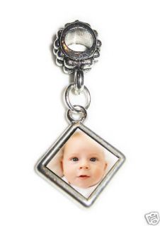 Personalised Charms Baby Pic Names Words Fits Bracelet