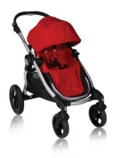 Baby Jogger City Select Ruby Red Stroller 2012 w/BONUS belly bar New 
