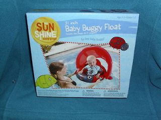 My Sun Shine 31 Baby Buggy Float   Ages 1 2 Ladybug Pool Toy  Brand 