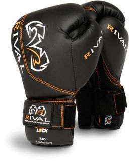   Ultra Bag Gloves Black mma boxing muay thai kickboxing martial arts