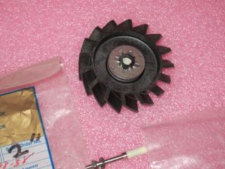 Badger meter 2 rotor and spindle impeller 56998 34 new/old stock