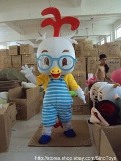 Chicken little Mascot Costume Fancy Dress Outfit EPE