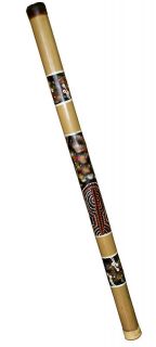 Bamboo Didgeridoo, Hand Painted Celestial Design w/ Bag