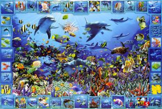 EDUCA 5000 Piece Jigsaw puzzles Sea of Heaven